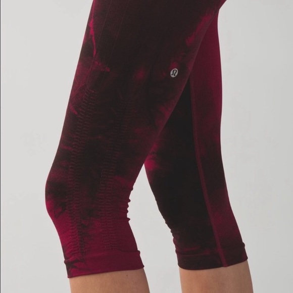 Lululemon In The Flow Crop Tye Dye Leggings - Picture 5 of 14